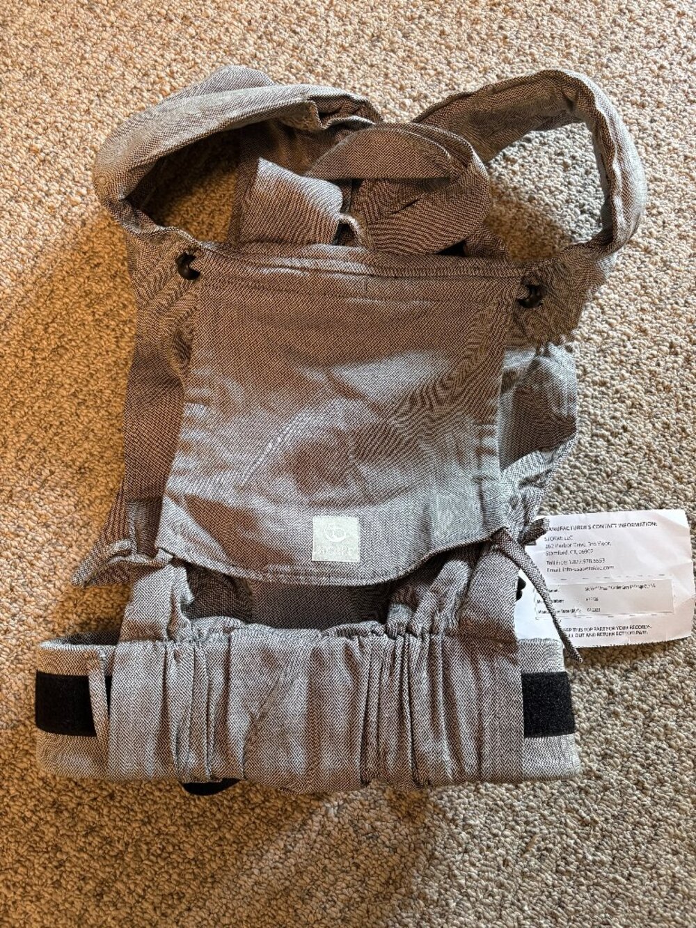 New Stokke Limas Grey Melange Flex C arrier